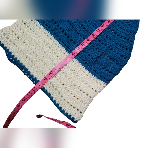 Handmade Crochet Racerback Tank - Picture 2 of 4